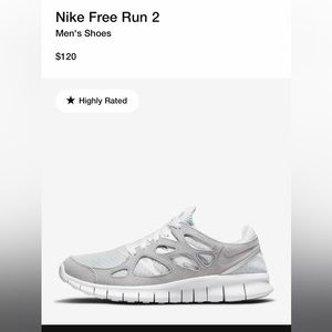 Nike Free Run II New in Box